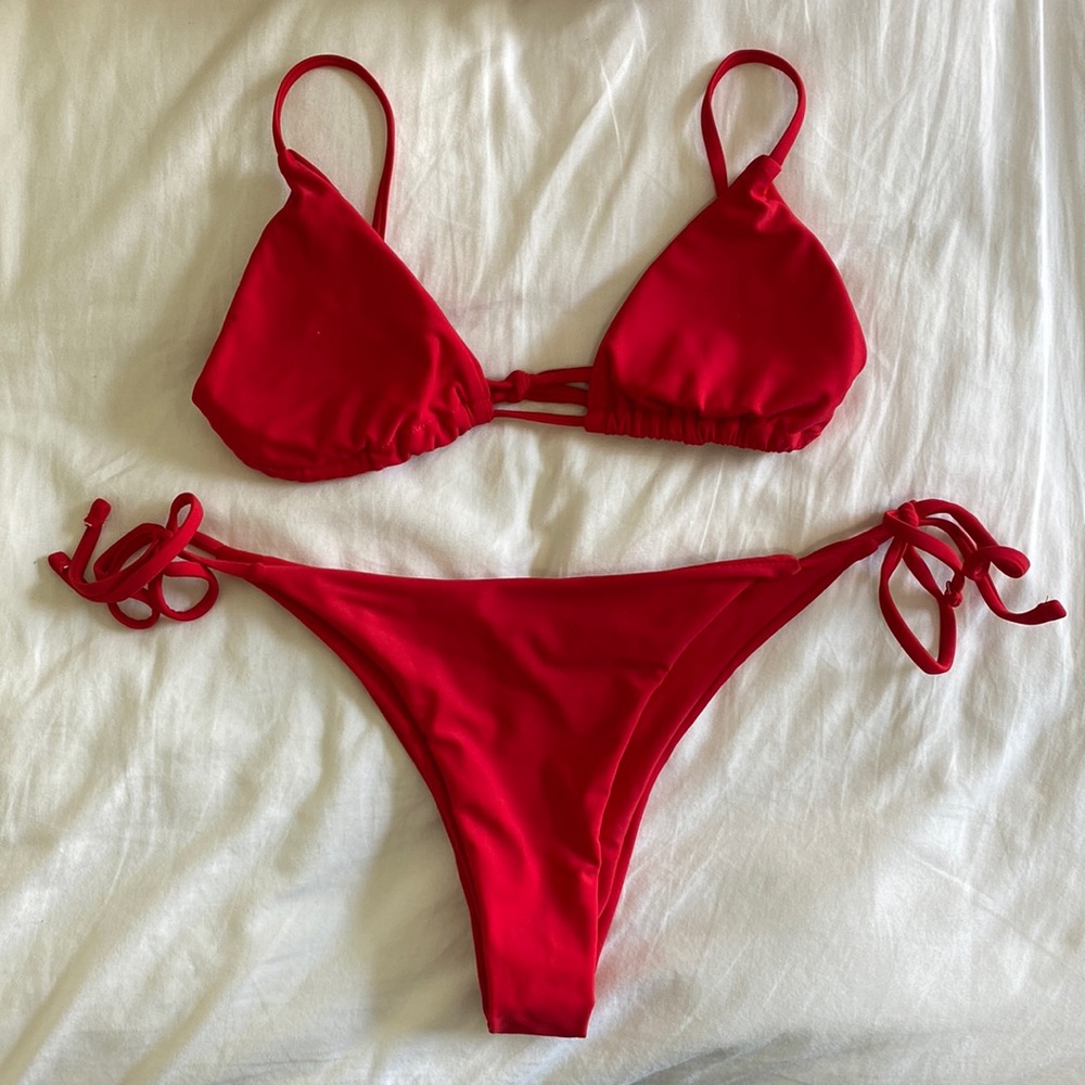 Red Bikini - Size Small